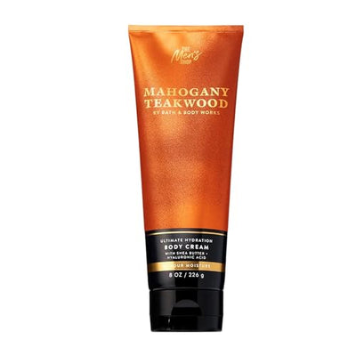 Bath and Body Works Hyaluronic Acid Body Cream For Men 8 Ounce