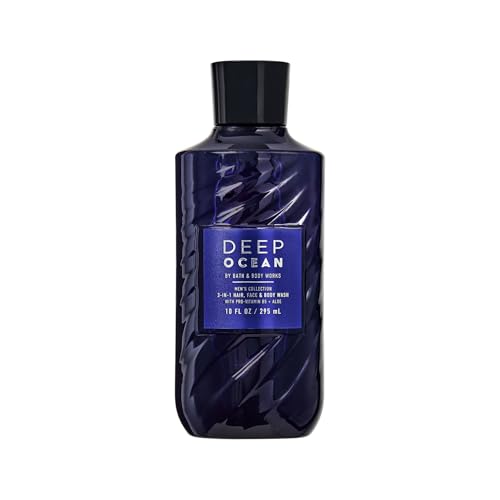 Bath & Body Works Bourbon Men's 3-IN-1 Hair & Body Wash 10 Oz.