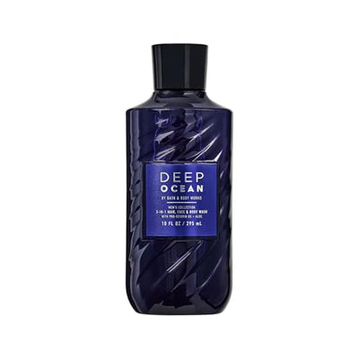Bath & Body Works Bourbon Men's 3-IN-1 Hair & Body Wash 10 Oz.