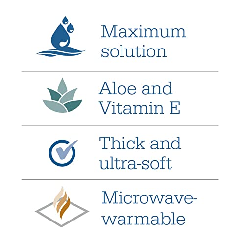 Sage Essential Bath Washcloths, Fragrance Free - 8 Cloths in 1 Pack