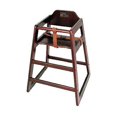 Winco CHH-3, Restaurant High Chair Security Straps for Kids, Children Chair Safety Garnet Belts, 3 Piece Set