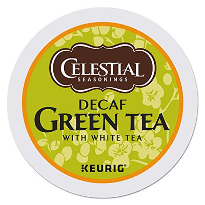 Celestial Seasonings Decaf Green Tea, K-Cup Portion Pack for Keurig K-Cup Brewers