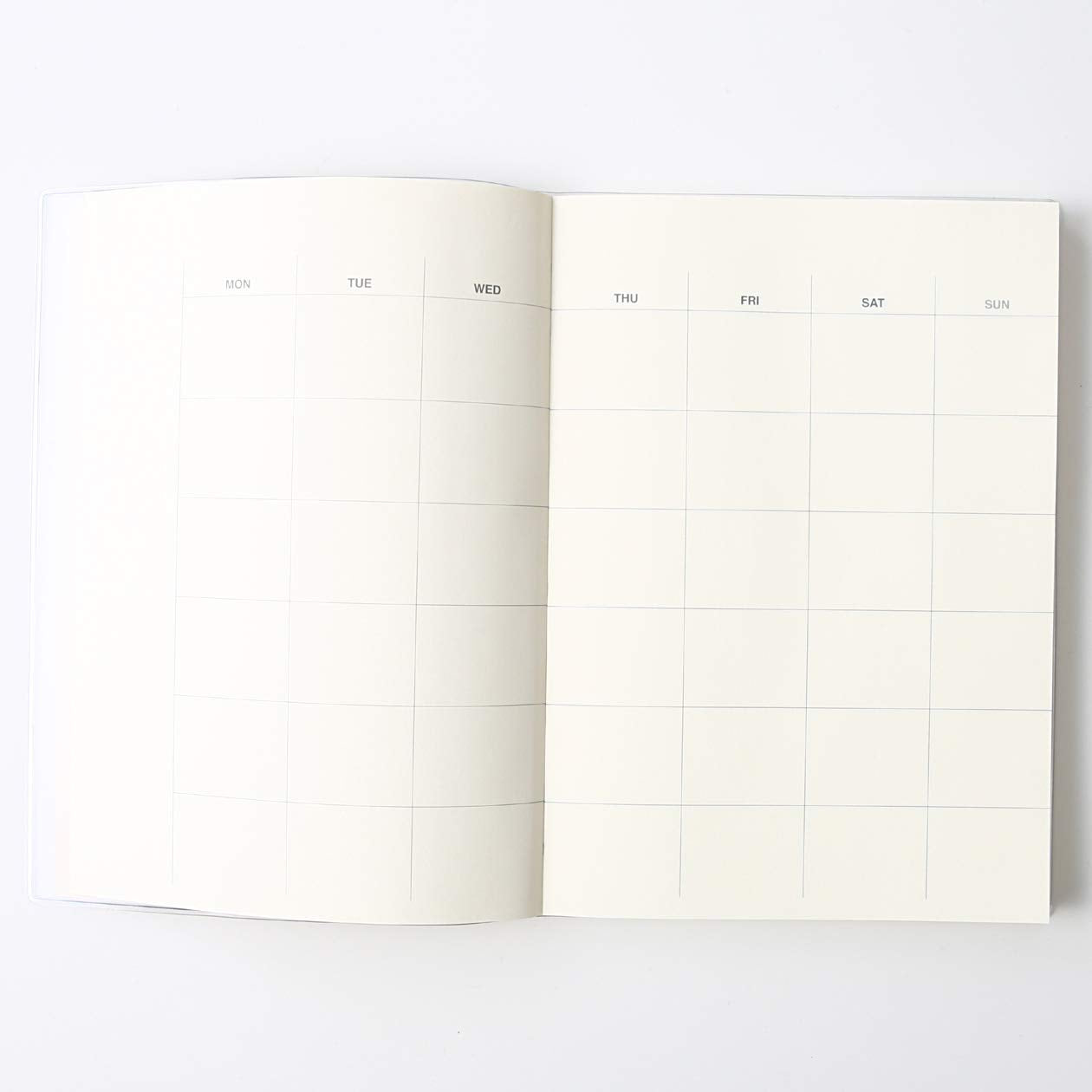 MUJI Free Monthly (15Months) Weekly(65weeks) Planner A5 Size, Schedule Note