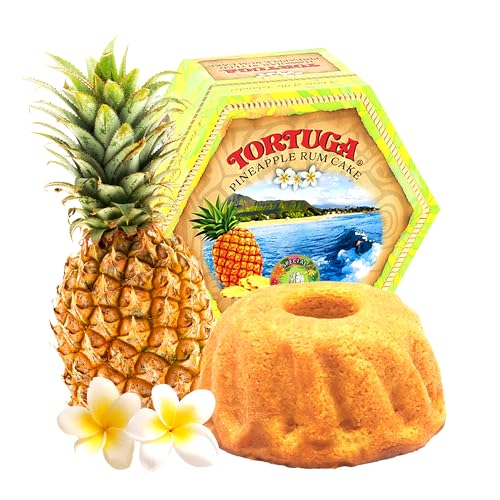 Tortuga Hawaiian Pineapple Rum Cake, 4 ounce