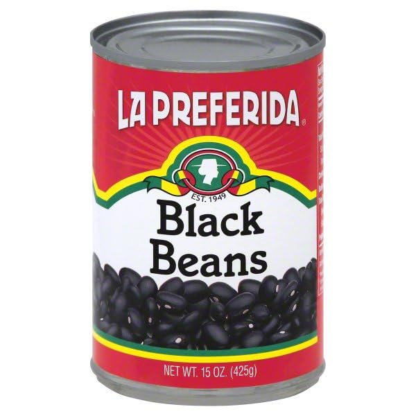 La Preferida Authentic Canned Black Beans, 15 Oz