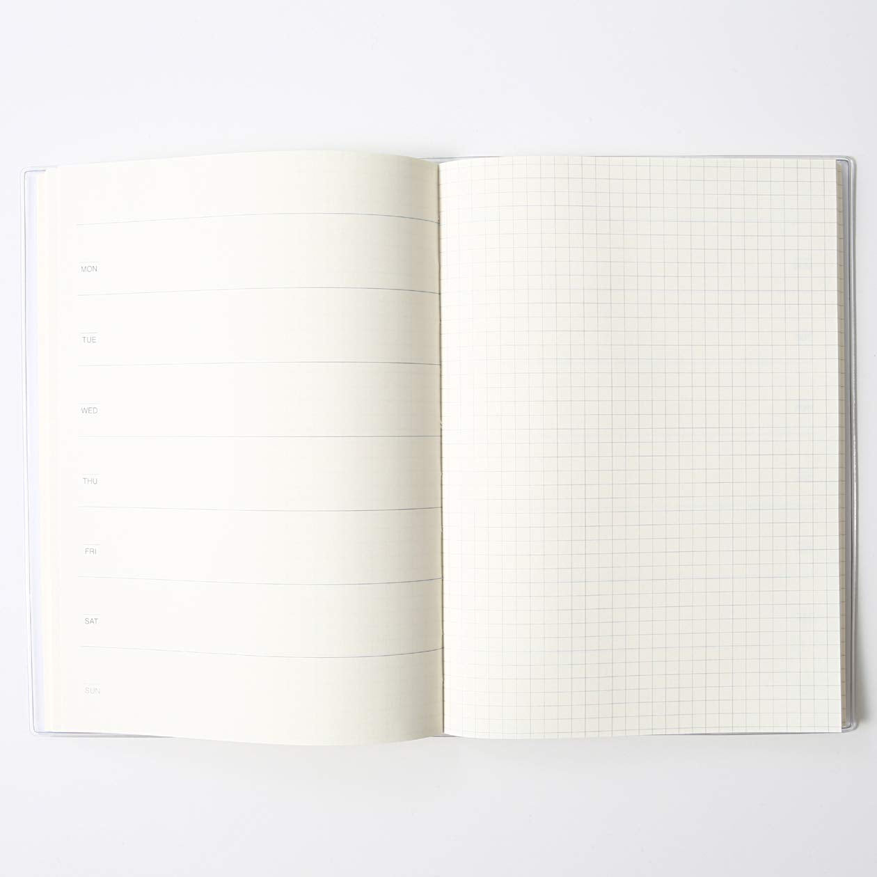 MUJI Free Monthly (15Months) Weekly(65weeks) Planner A5 Size, Schedule Note