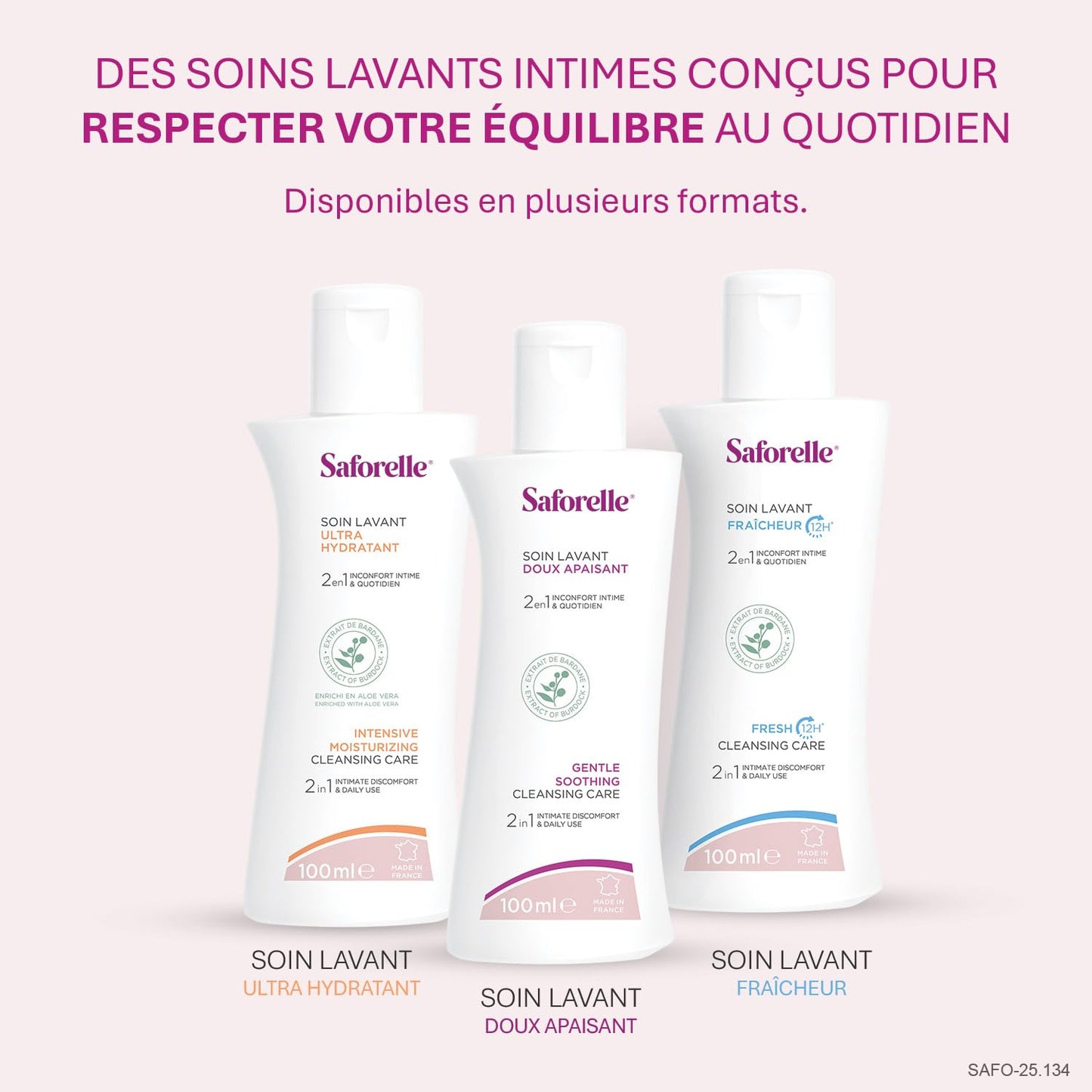 Saforelle Gentle Cleansing Care 2X500ml