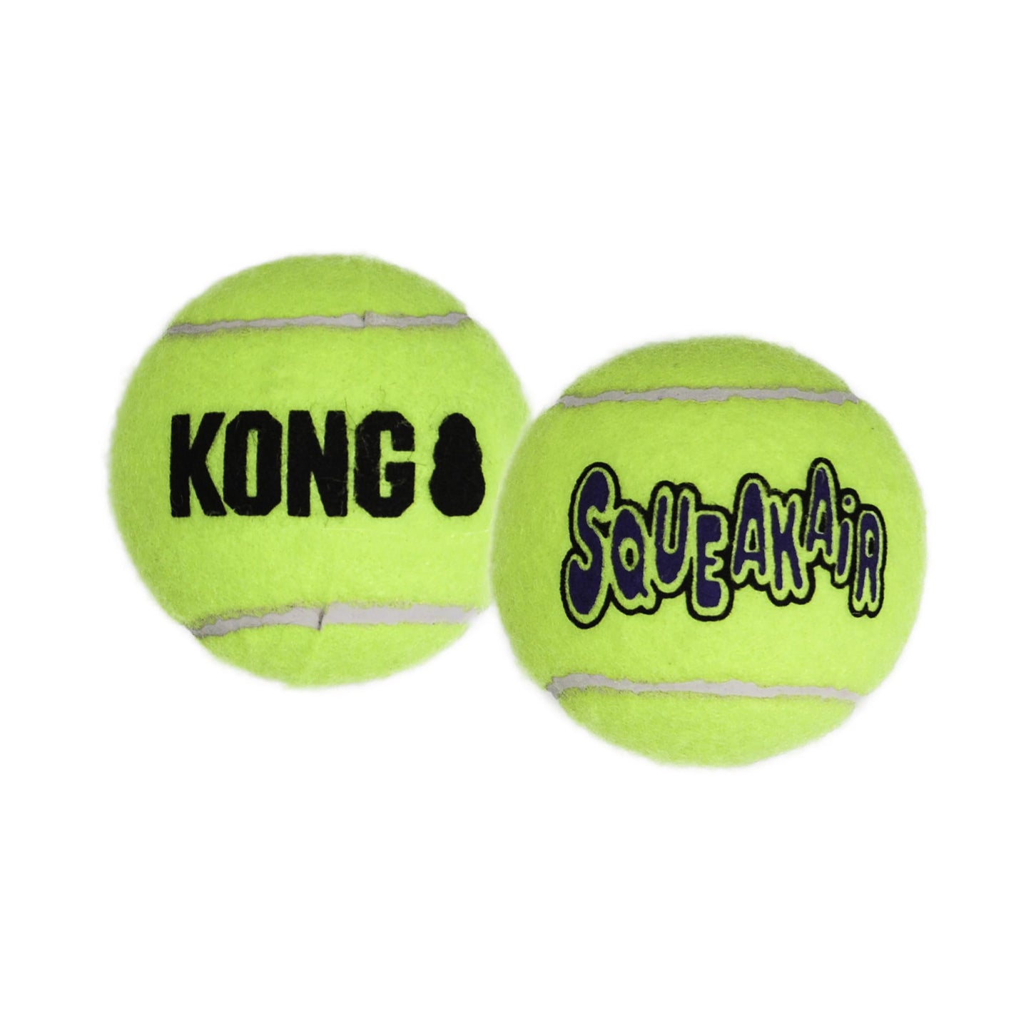 KONG - Squeakair Ball - Dog Toy Premium Squeak Tennis Ball, Gentle on Teeth (Small (6 Pack))