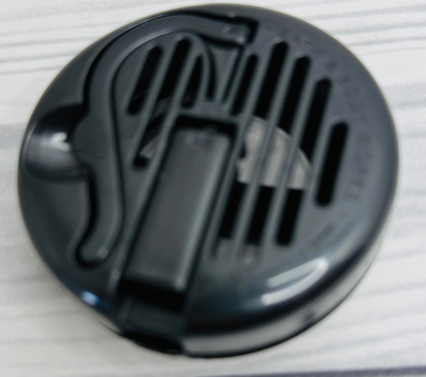 Bath and Body Works Solid Black Matte Car Visor Fragrance Holder Easy To Open