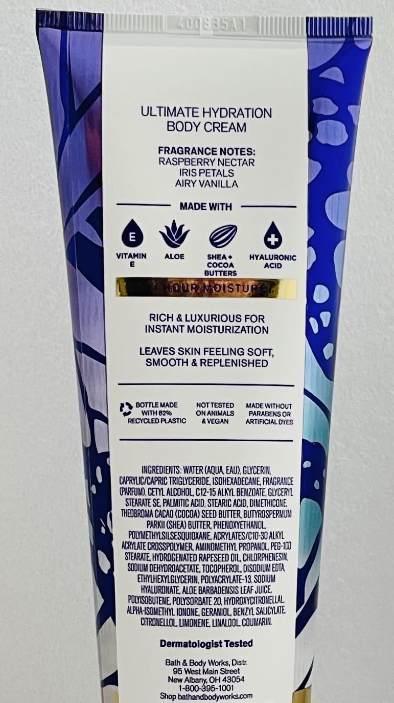 Bath and Body Works Butterfly Body Cream Ultimate Hydration Gift Set For Women 2 Pack 8 Oz. (Butterfly)