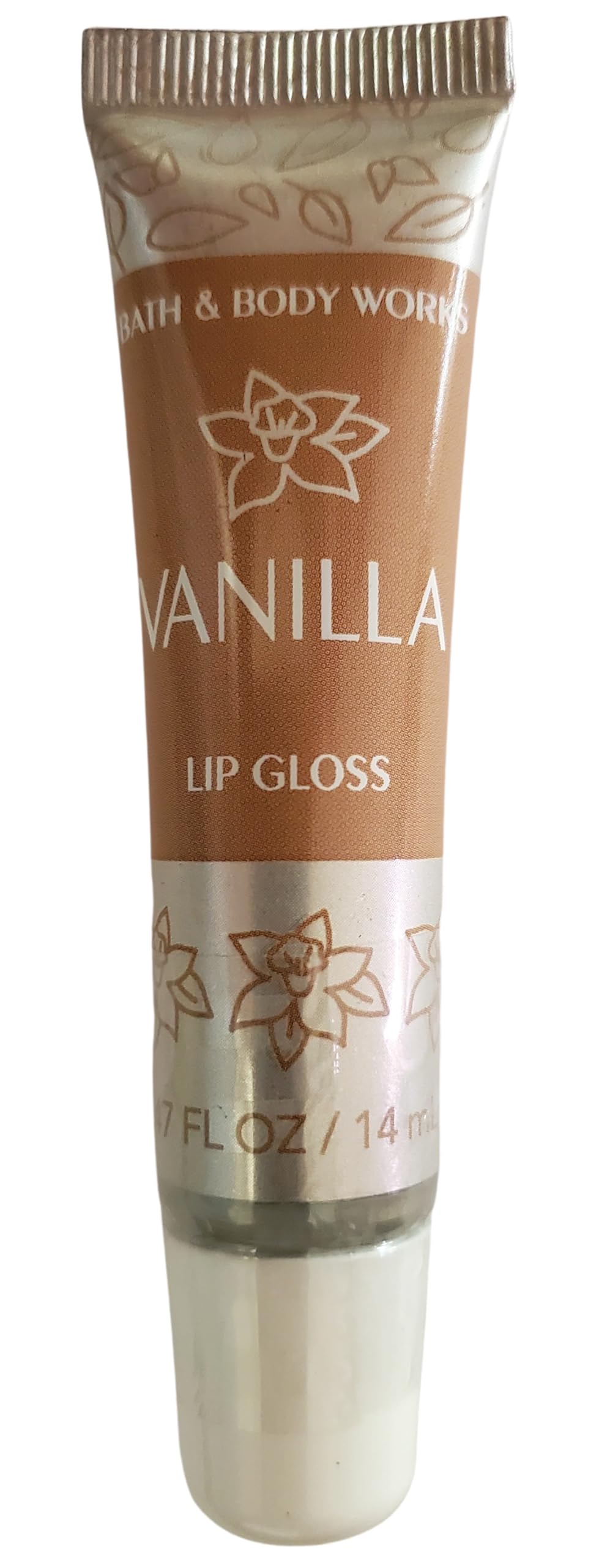 Bath & Body Works Vanilla Lip Gloss .47 Fluid Ounces Full Size