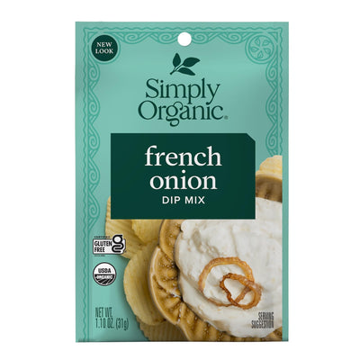 Simply Organic French Onion Dip, Certified Organic, Kosher, Mixes