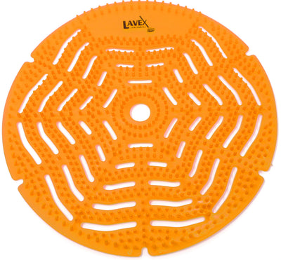 Lavex Gel Urinal Screen | Bathroom Deodorizing | Citrus Scented 10 Pack
